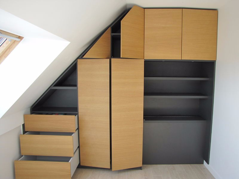 Fabriquer Placard Sous Pente Laterale