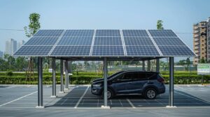 Carport solaire : une solution innovante de stockage d’énergie