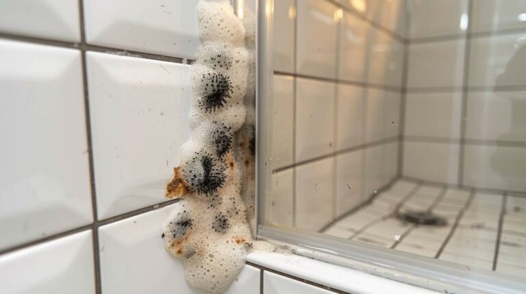 Comment enlever la la moisissure des joints dans une douche ?