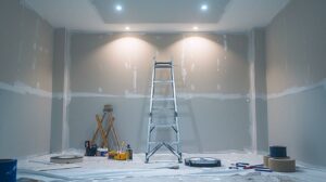 Comment préparer les pièces avant de peindre le plafond ?