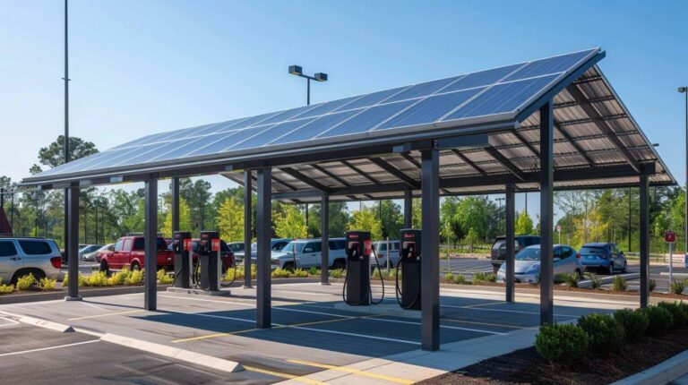 Les avantages du carport solaire en acier