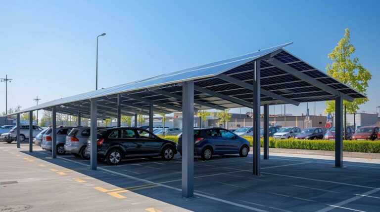 Carports solaires : la transition énergétique