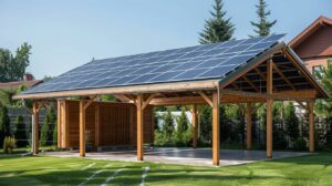 Construire un carport solaire en bois : un geste éco-responsable