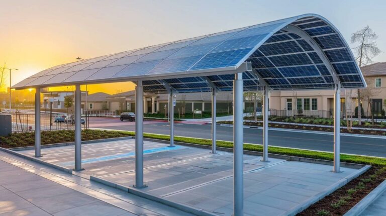 idées géniales pour utiliser les carports solaires de façon multiple