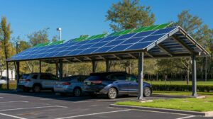 Les bienfaits écologiques des carports solaires