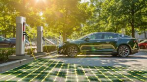Les bornes de recharge : un pas vers le développement durable
