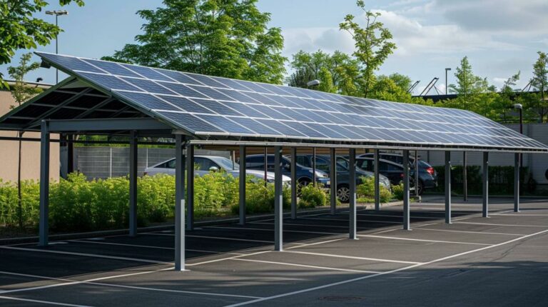 Optimisez vos dépenses énergétiques avec les carports solaires