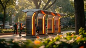 Recharge verte : Les bornes solaires