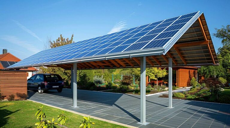 Les avantages de l’abrisud carport solaire